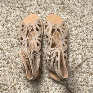 mossimo lace up gladiator sandals